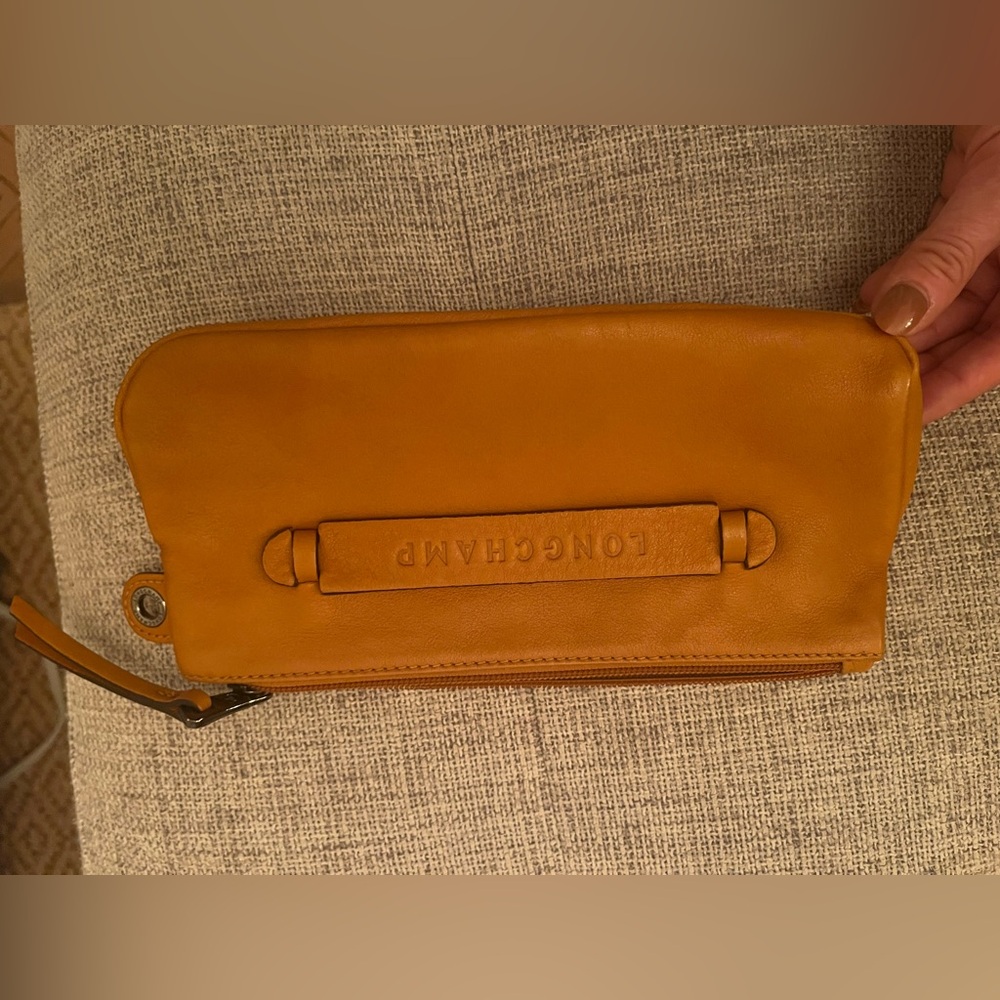 Longchamp Tan Leather Women's Bag